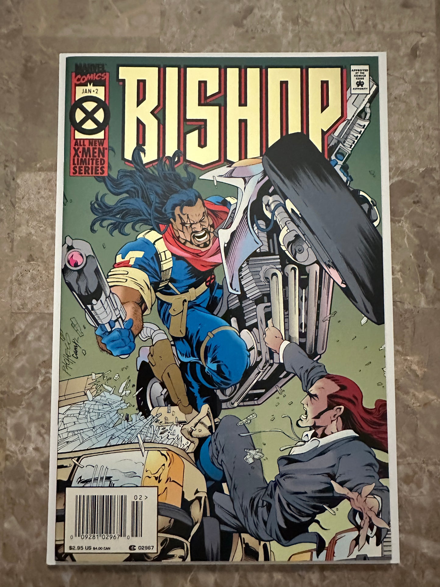 Bishop #1-4 Newsstand High Grade Full Set (1994 Marvel)