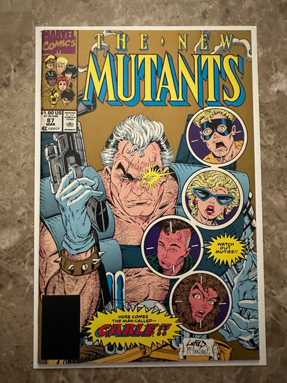 New Mutants #87 2nd Print VF/NM 9.0 (Marvel Comics 1990)