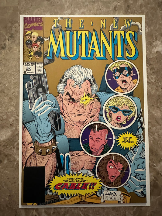 New Mutants #87 2nd Print VF/NM 9.0 (Marvel Comics 1990)