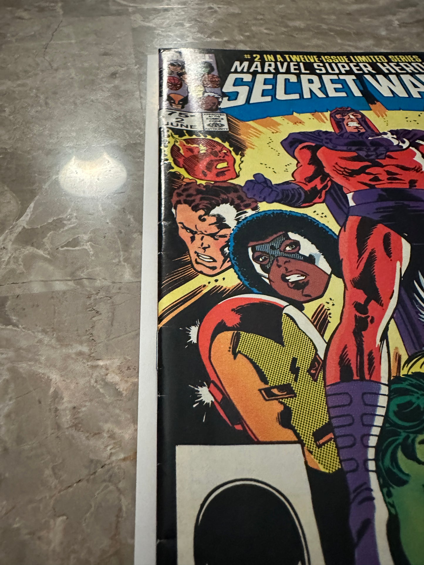 Marvel Super Heroes: Secret Wars #2 FN+ 6.5-7.0 (Marvel Comics 1984)