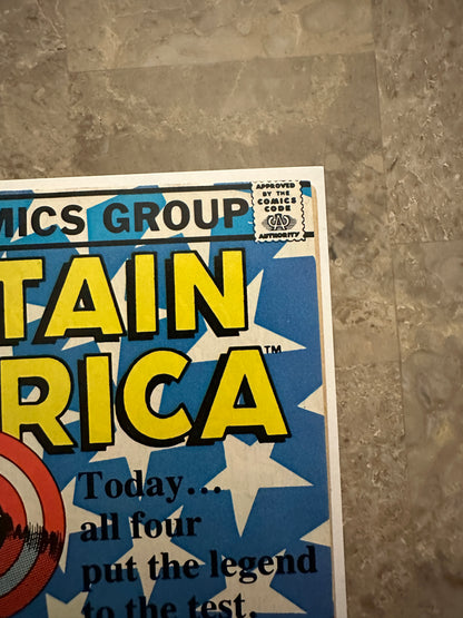 Captain America Annual #6 Newsstand FN/VF 7.0 (1982 Marvel)