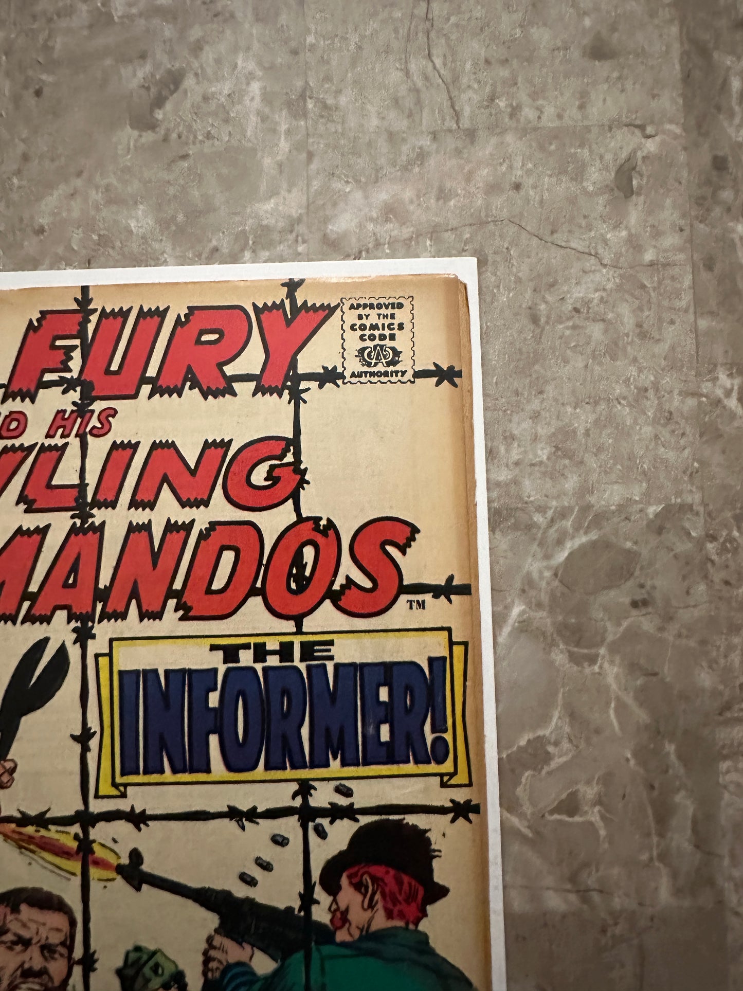 Sgt Fury #57 FN- 5.5 (Marvel Comics 1968)