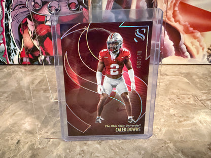 Caleb Downs 2025 Panini Silhouette Football Base Silver /149 #27