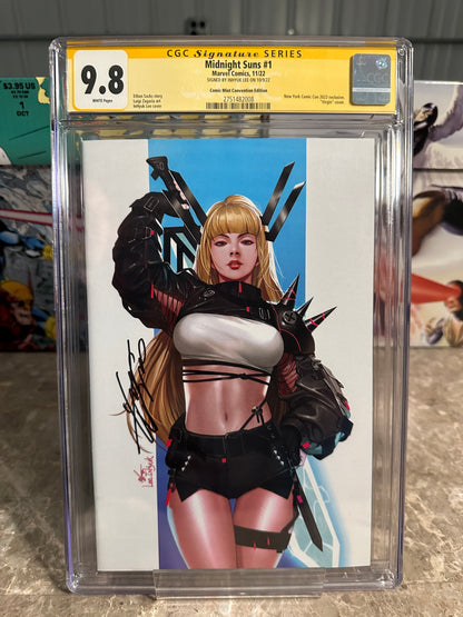 Midnight Suns #1 CGC 9.8 Comic Mint Convention SS Inhyuk Lee (2022 Marvel)