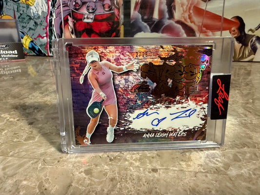 Anna Leigh Waters 2026 Leaf Art of Sport Street Art Auto Bronze /25