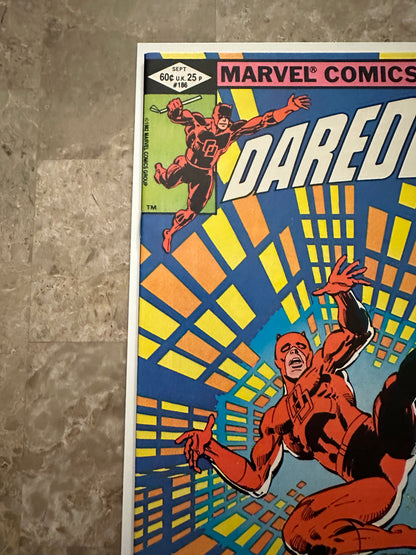 Daredevil #186 NM 9.4-9.8 (1982 Marvel Comics)