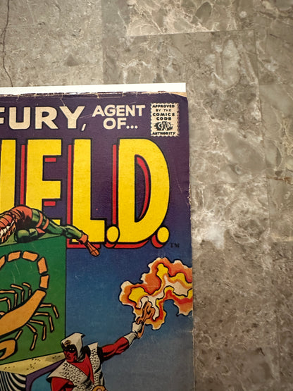 Nick Fury Agent of S.H.I.E.L.D #1 G 2.0 Low Grade (1968 Marvel)