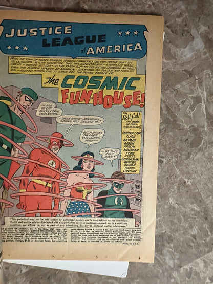 Justice League of America #7 VG+ 4.5 (DC Comics 1961)
