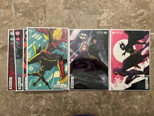 Batgirls #1-3,5,6 NM 9.4-9.8 (DC 2022) - 2 #1s