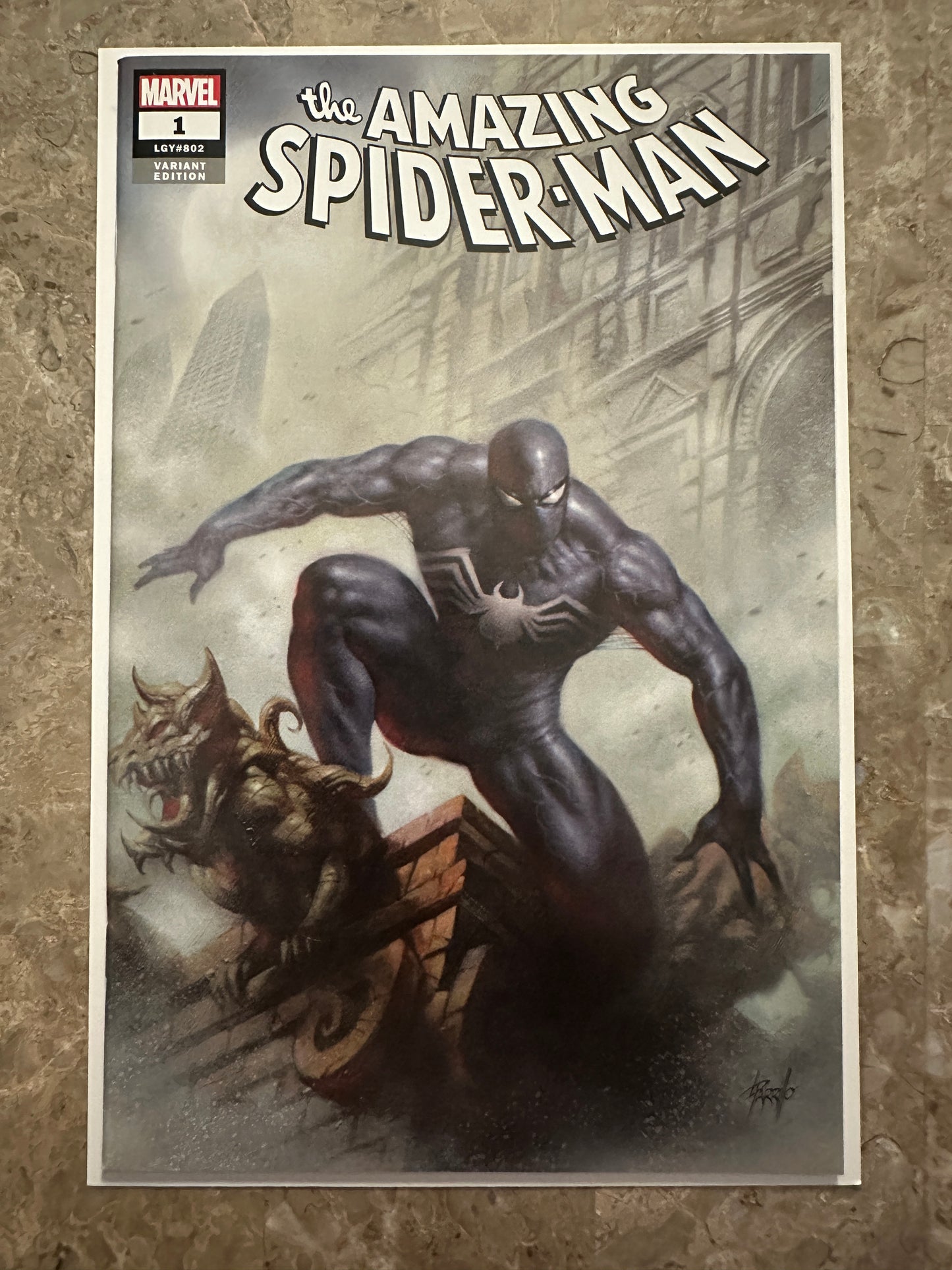 Amazing Spider-Man #1 KRS SDCC Exclusive NM+ 9.6 (Marvel 2018) - Parillo