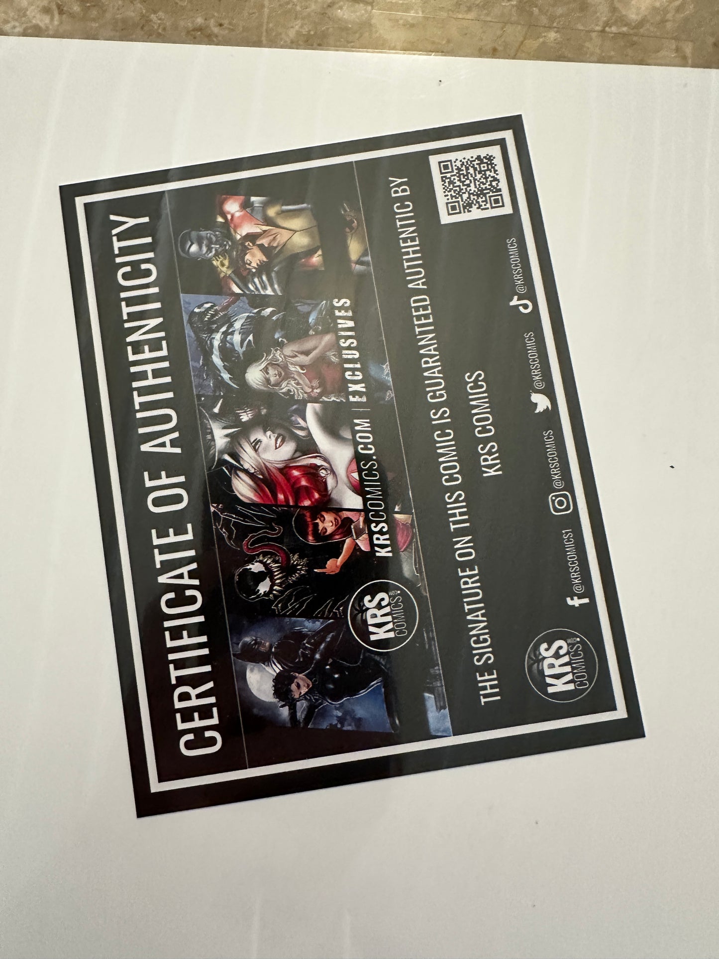 The Phoenix Limited Print 11" x 17" Signed by Natali Sanders w/ KRS Comics COA