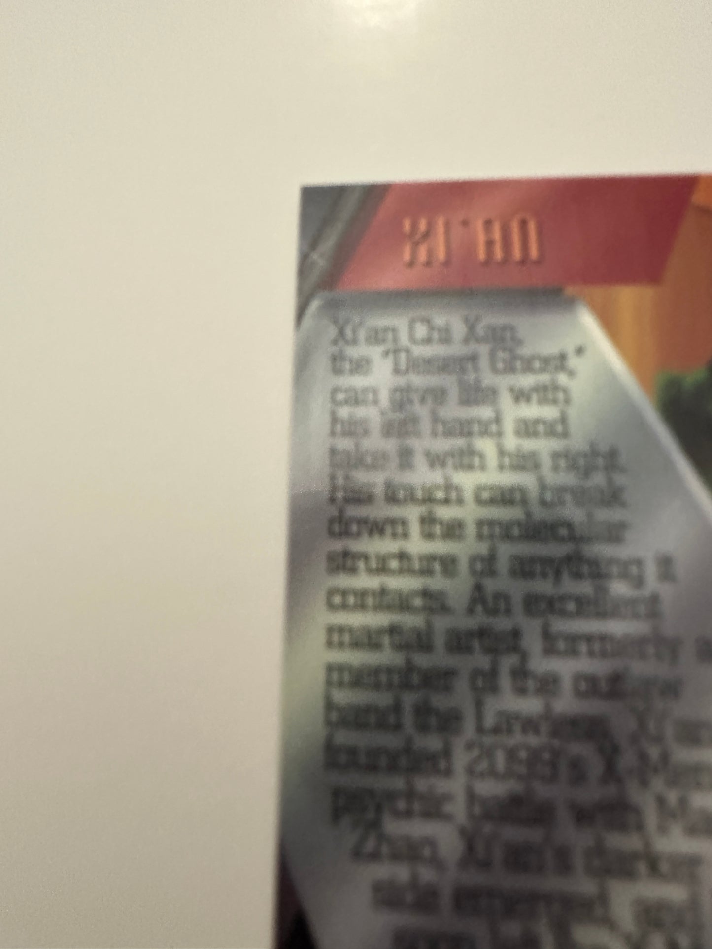 Xi'an #55 (1995 Marvel Metal) - High grade