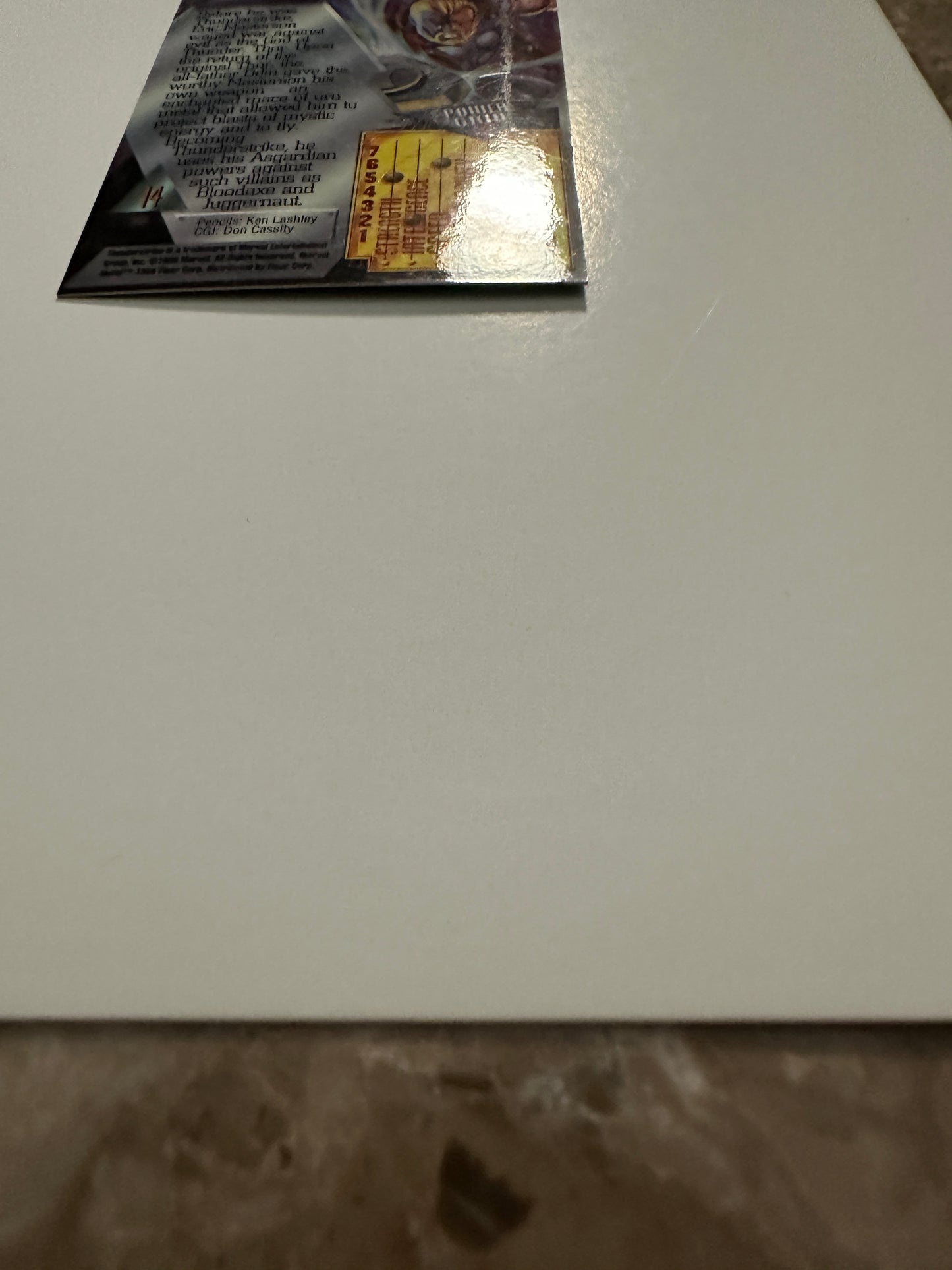 Thunderstrike #14 (1995 Marvel Metal) - High grade