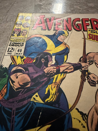 Avengers #40 VG/FN 5.0 (Marvel Comics 1967)