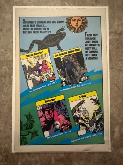 Power Pachyderms #1 Newsstand FN 6.0-6.5 (1989 Marvel)