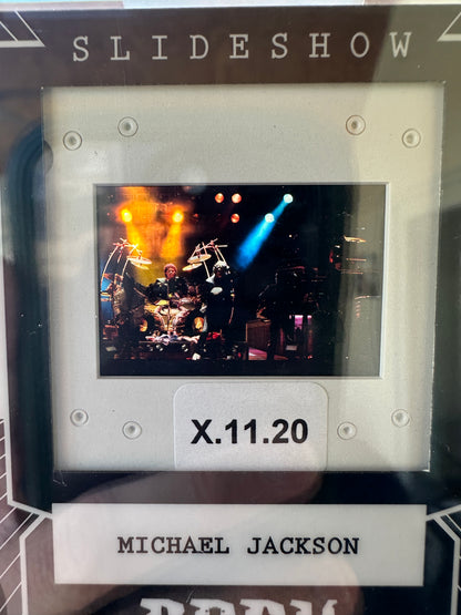 2026 Leaf Slideshow Michael Jackson Encased Rock Slides White Glove MJ