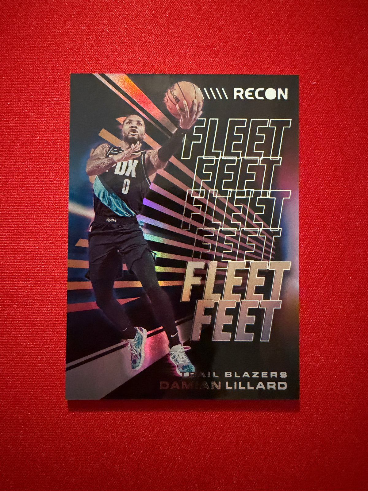 Damian Lillard 2022-23 Panini Recon Fleet Feet #12