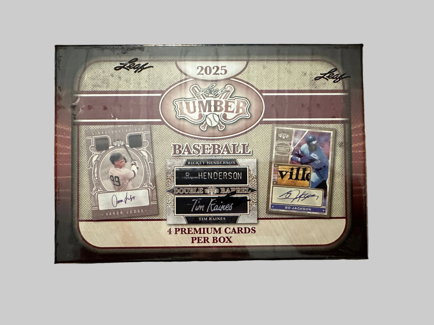 2025 Leaf Lumber Baseball Hobby Box - Available Now