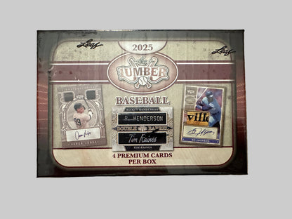 2025 Leaf Lumber Baseball Hobby Box - Available Now