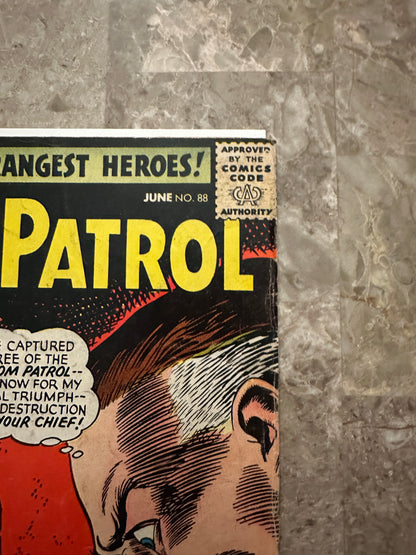 Doom Patrol #88 G+ 2.5 (1964 DC) - Restored