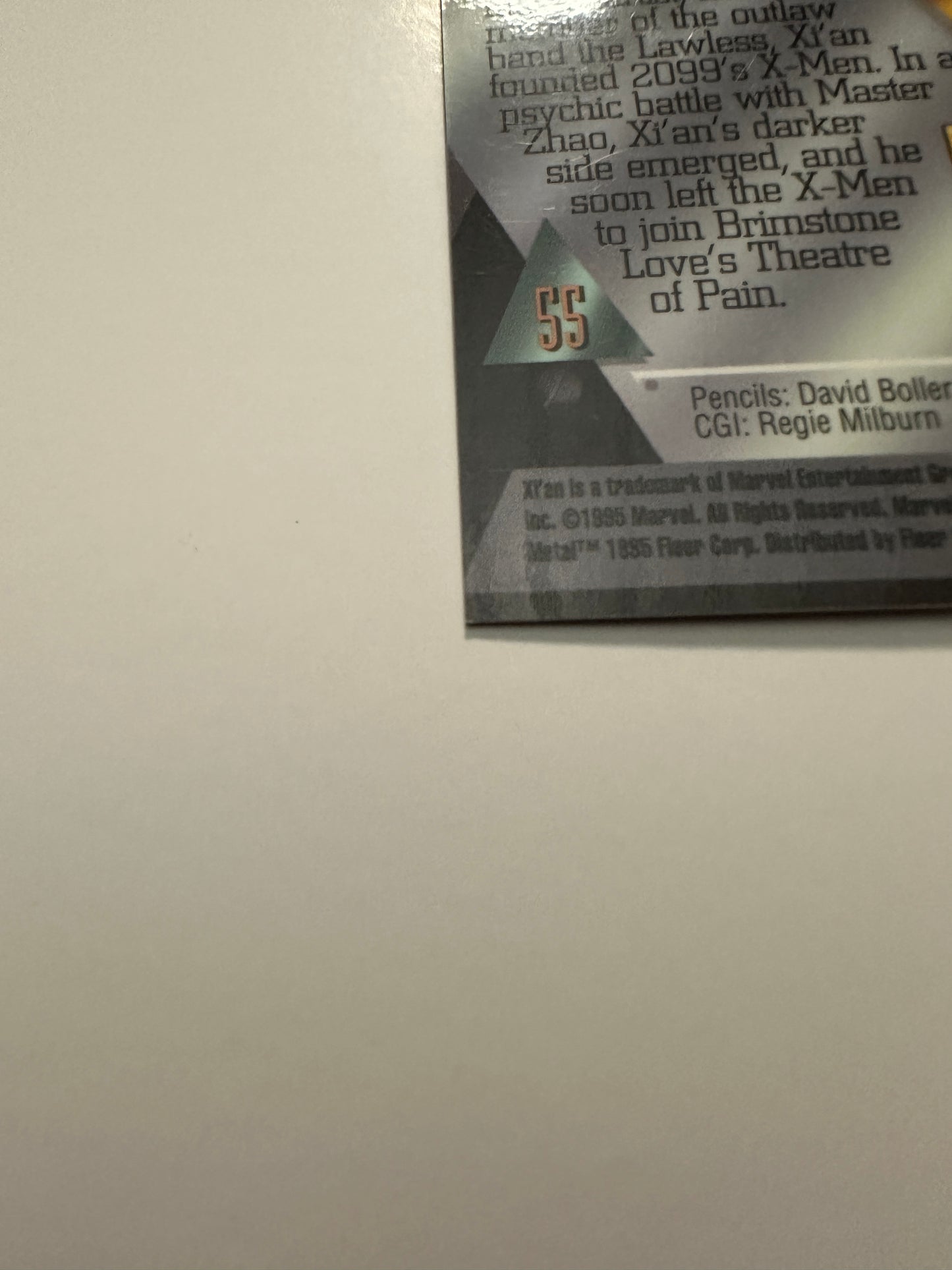 Xi'an #55 (1995 Marvel Metal) - High grade