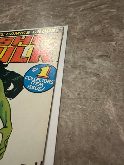Savage She-Huk #1 FN 6.0 (1980 Marvel Comics) - High Grade, Detached Staple