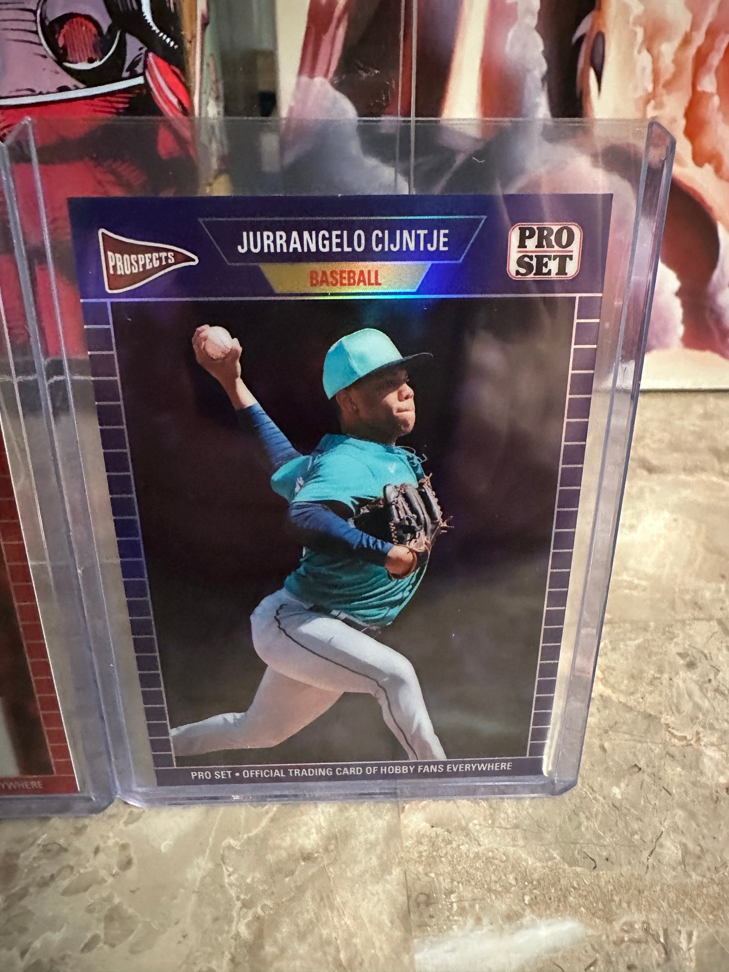 2026 Pro Set Jurrangelo Cijntje 1989 Lazer Auto 1/1 & Purple Prismatic 7/7 Lot
