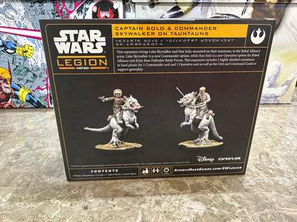 Star Wars: Legion – Captain Solo & Commander Skywalker on Tauntauns