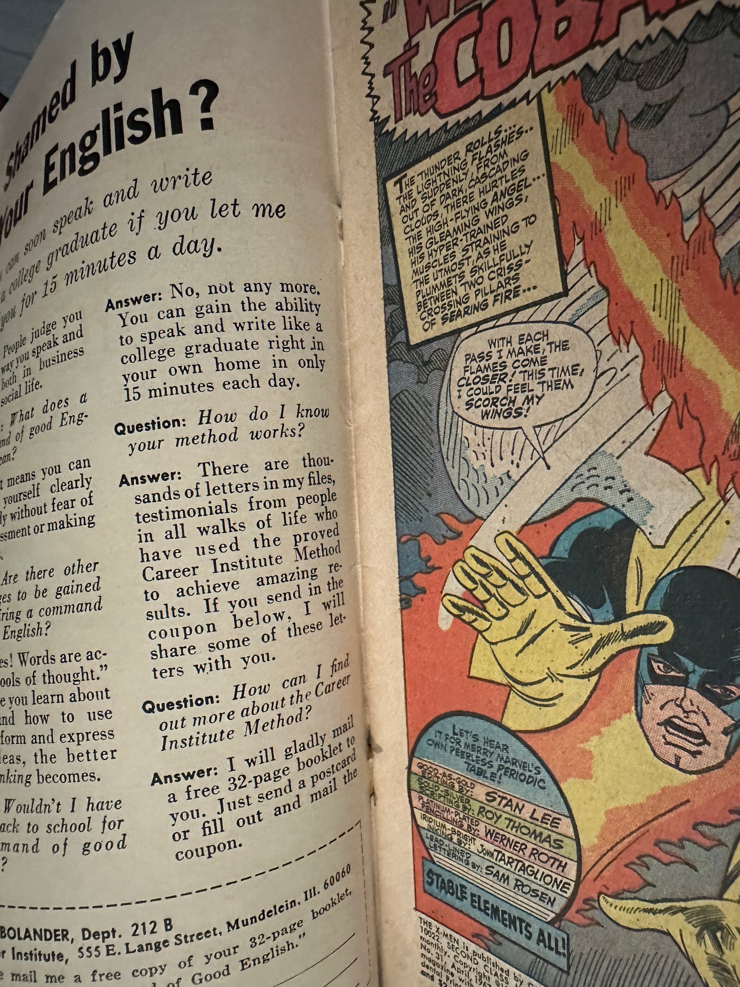 X-Men #31 VG+ 4.5 (1967 Marvel Comics) - Higher grade w/ oxidation