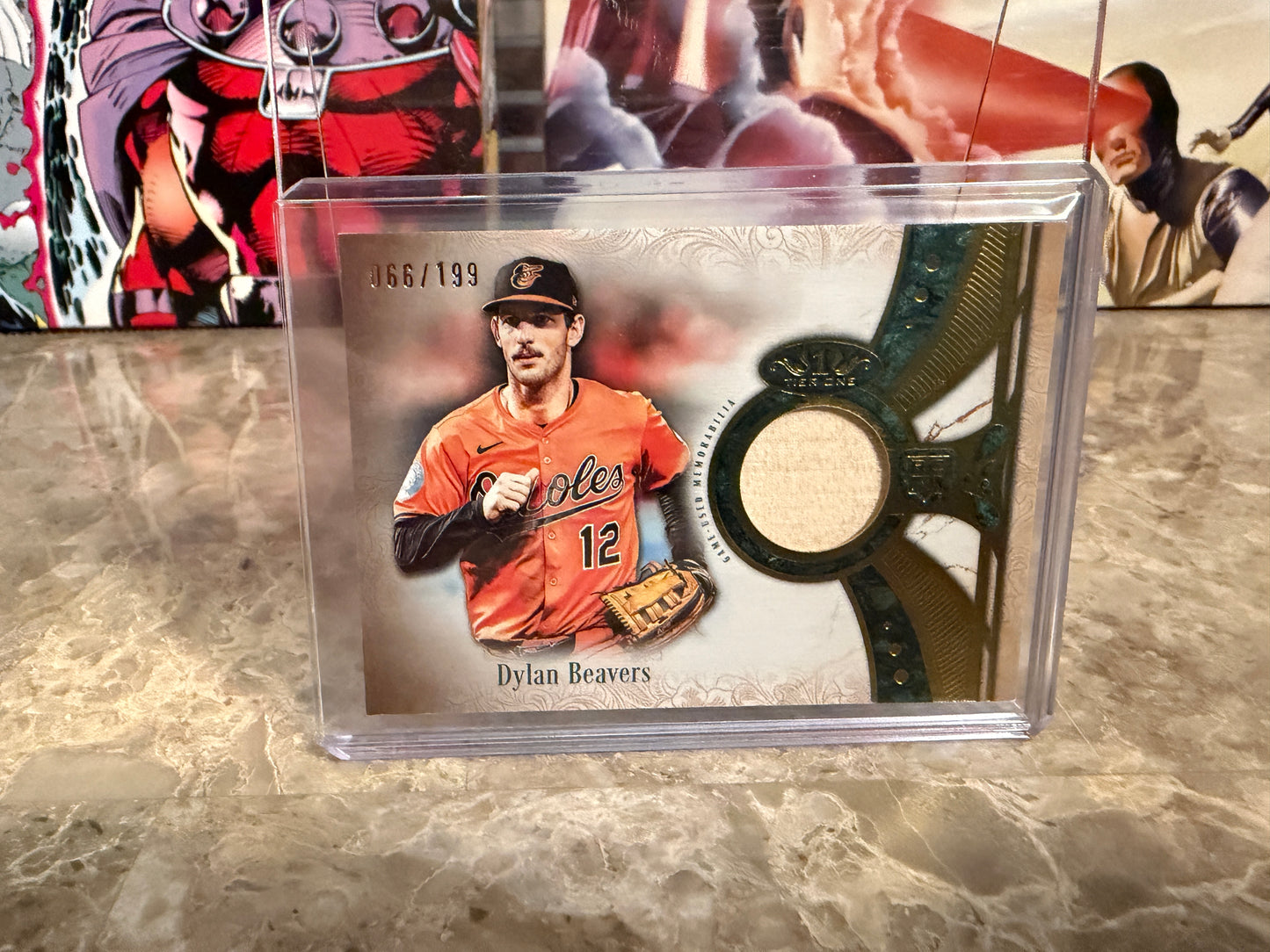 Dylan Beavers 2026 Topps Tier One Baseball Rookie Relic RC /199 Game-Used