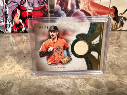 Dylan Beavers 2026 Topps Tier One Baseball Rookie Relic RC /199 Game-Used
