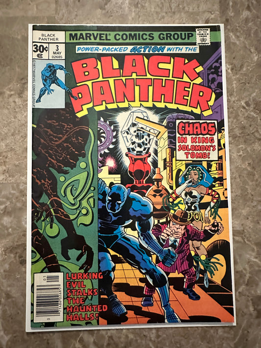 Black Panther #3 FN 6.0-6.5 (1977 Marvel Comics)
