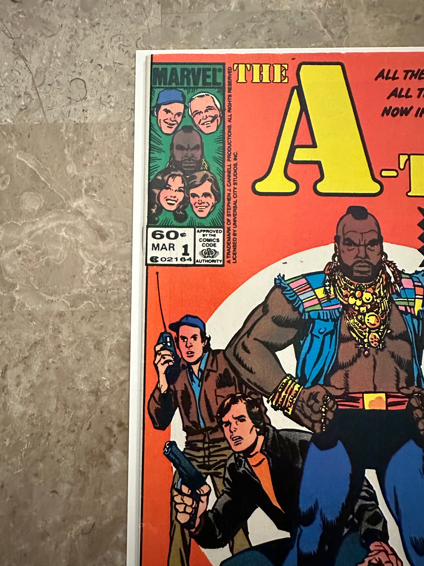 The A-Team #1 Newsstand High Grade (1984 Marvel Comics)