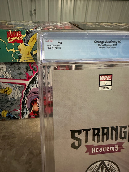 Strange Academy #6 CGC 9.8 Nakayama Virgin (2021 Marvel)