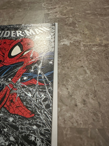 Spider-Man #1 Silver NM- 9.2-9.4 (1990 Marvel Comics)