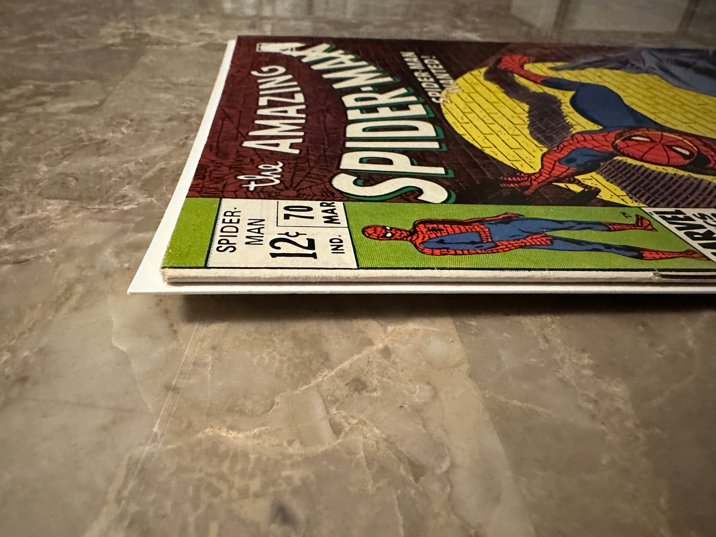 Amazing Spider-Man #70 VG+ 4.5-5.0 (Marvel 1969) - Gorgeous copy for grade