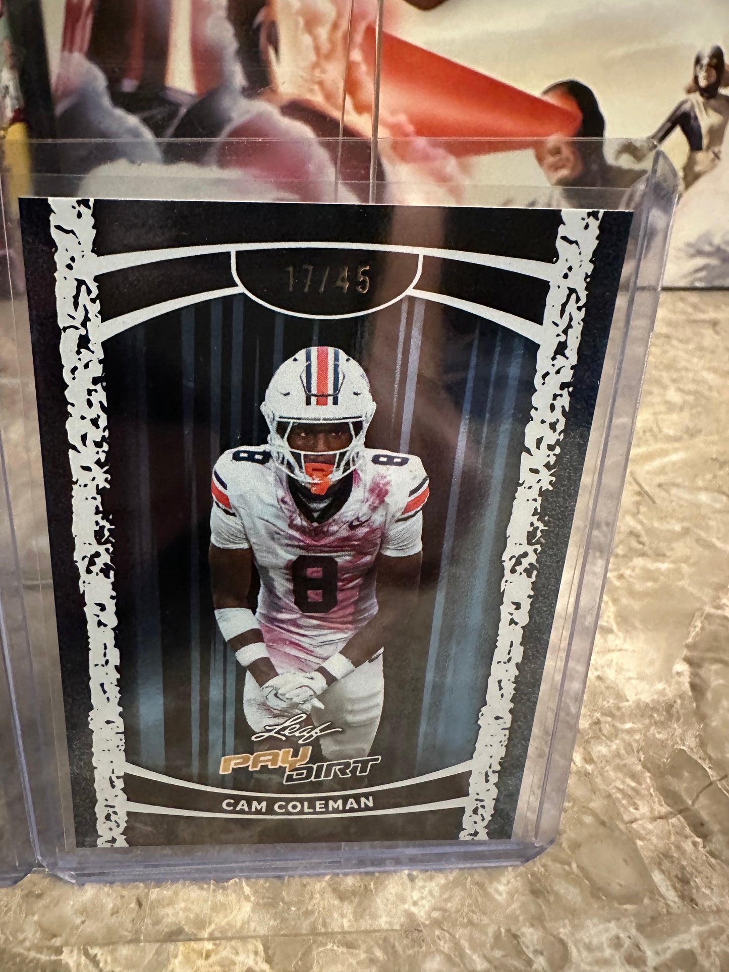 Cam Coleman 2026 Leaf Paydirt Football Two-Card Short-Print Parallel Lot