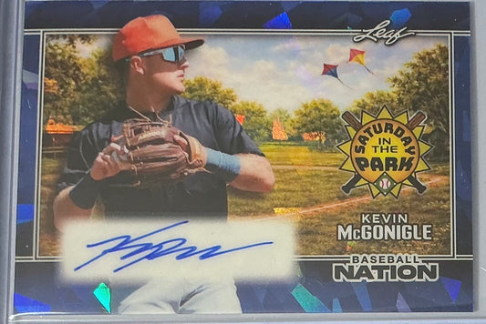 (2026/05/22) Kevin McGonigle Saturday In The Park Auto 2026 Leaf Baseball Nation