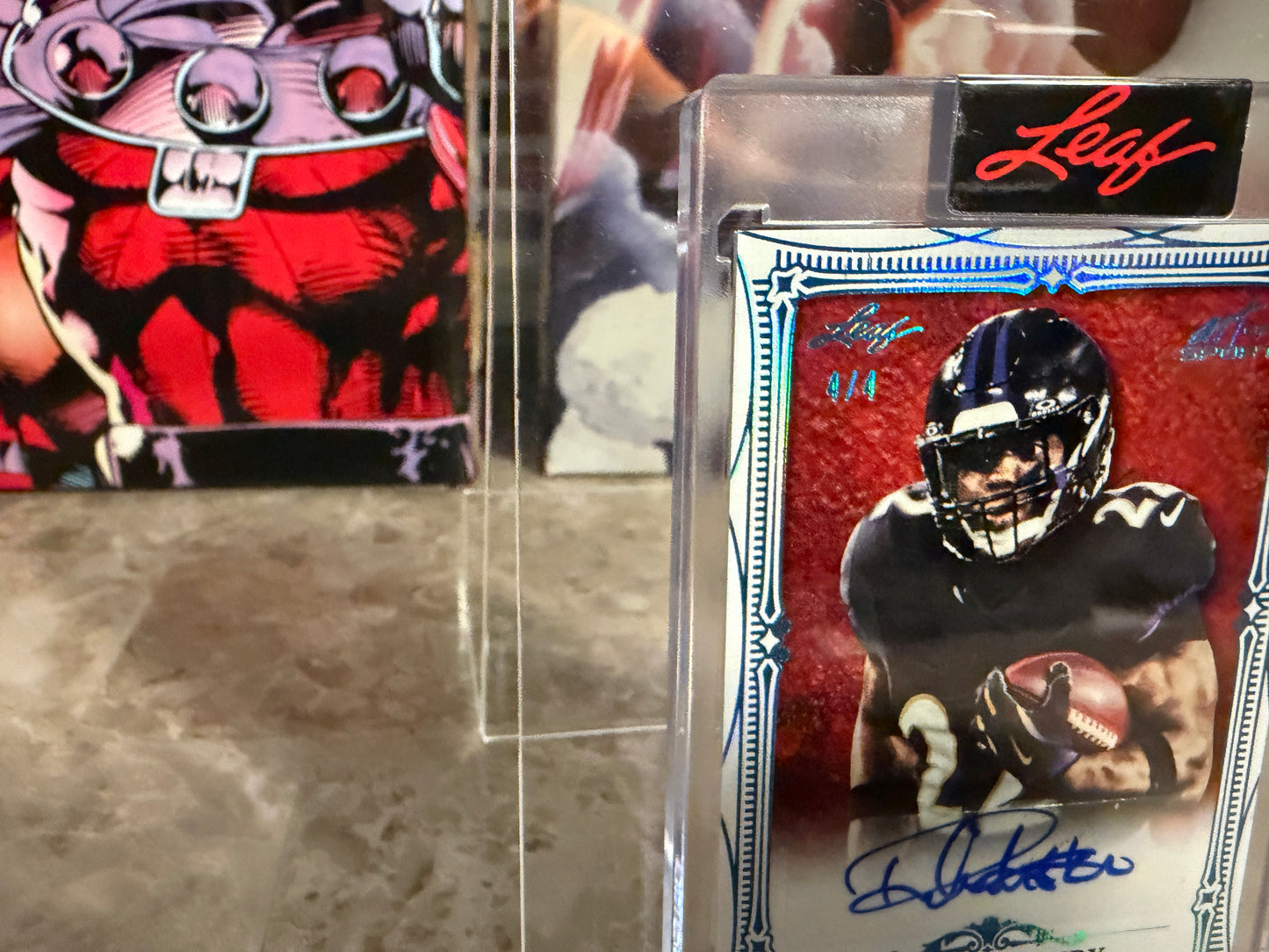 Derrick Henry 2026 Leaf Art of Sport Base Auto Platinum 4/4