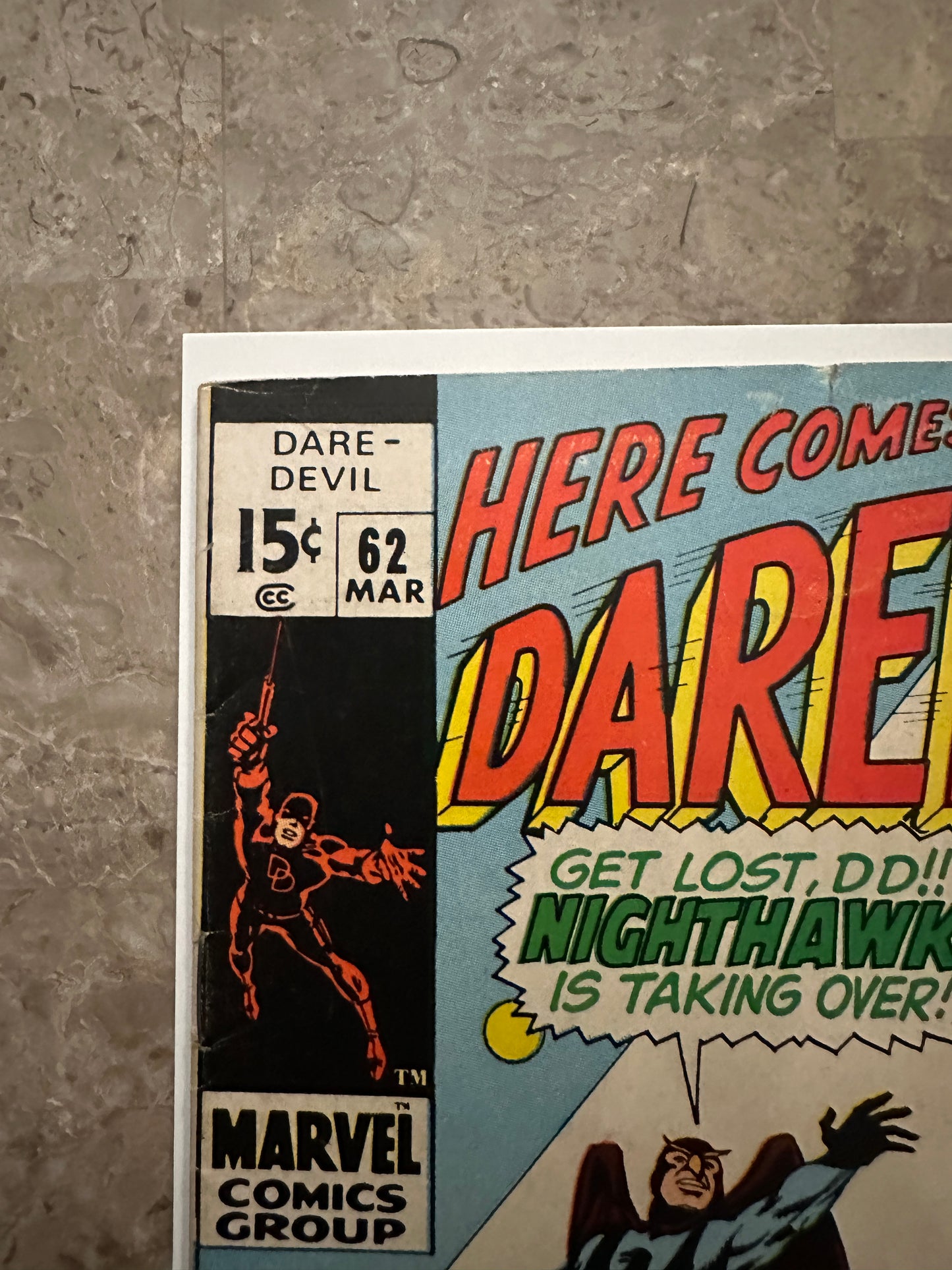 Daredevil #62 VG+ 4.5 (1970 Marvel) - Nice color