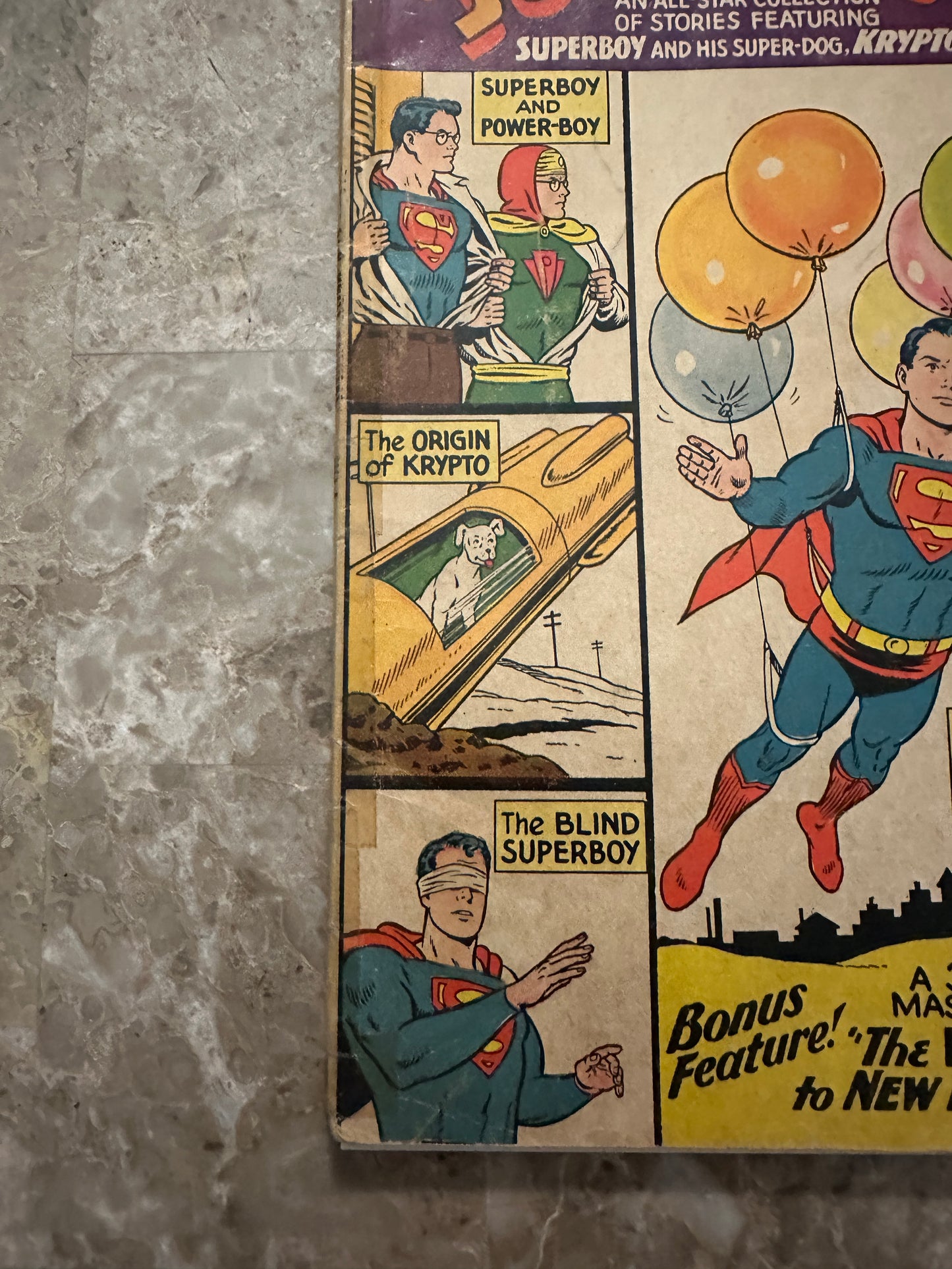 Giant Superboy Annual #1 VG- 3.5 (1964 DC)