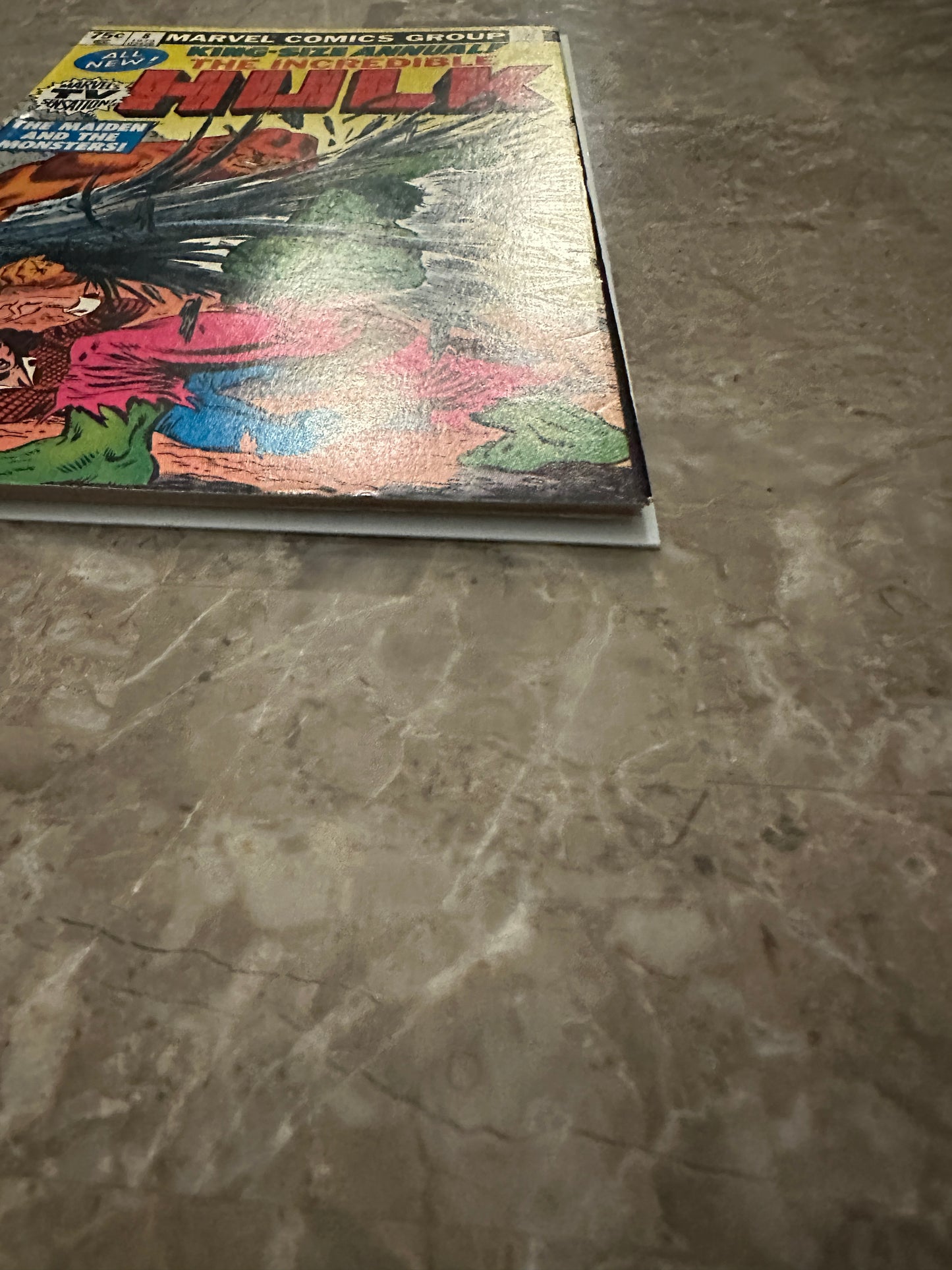 Incredible Hulk Annual #8 Newsstand FN+ 6.5 (Marvel Comics 1979) - Presents VF