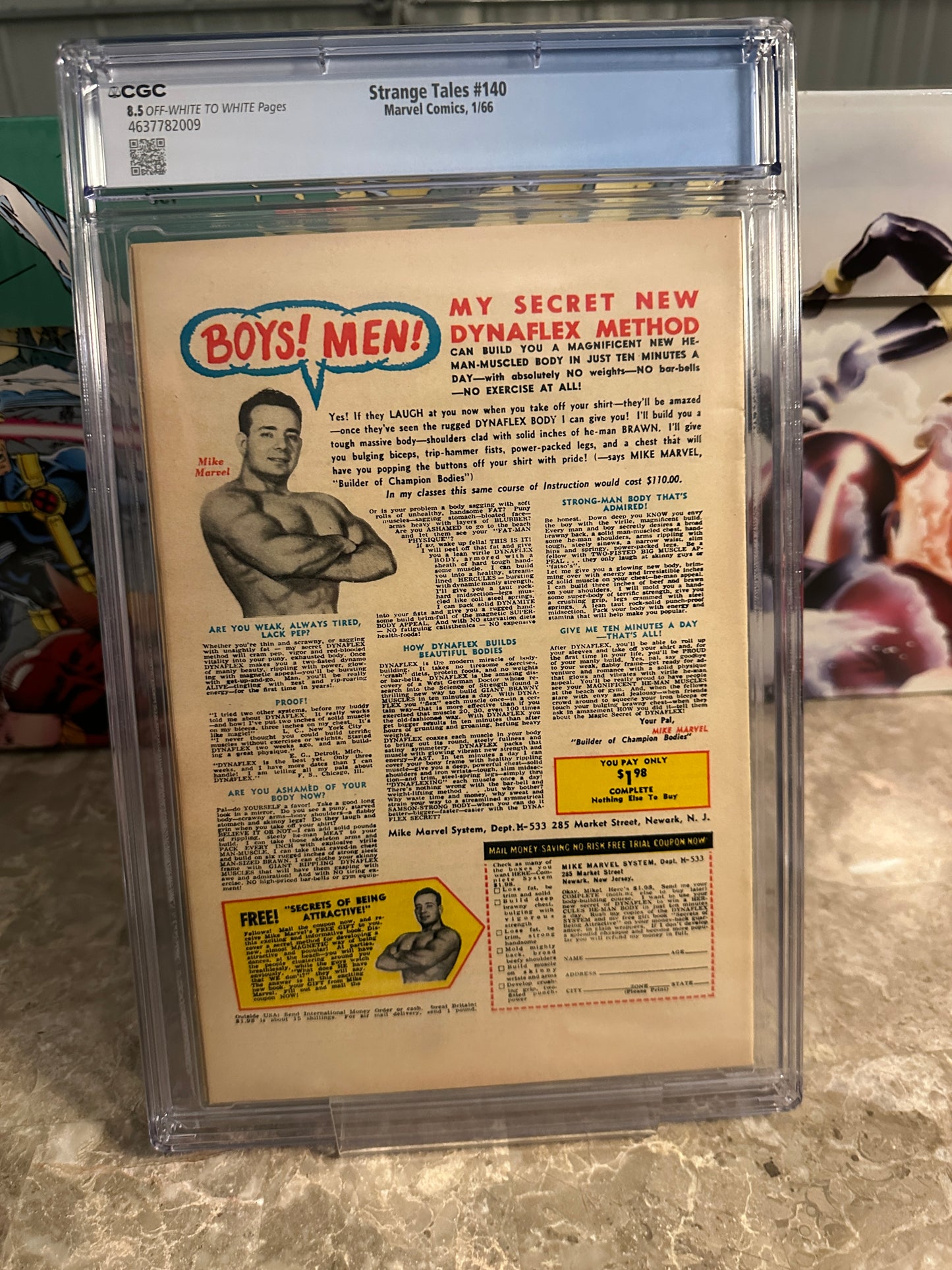 Strange Tales #140 CGC 8.5 (1966 Marvel) - Brand New Case