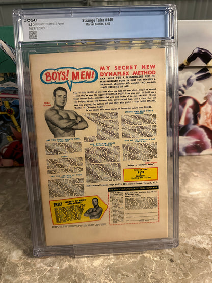 Strange Tales #140 CGC 8.5 (1966 Marvel) - Brand New Case