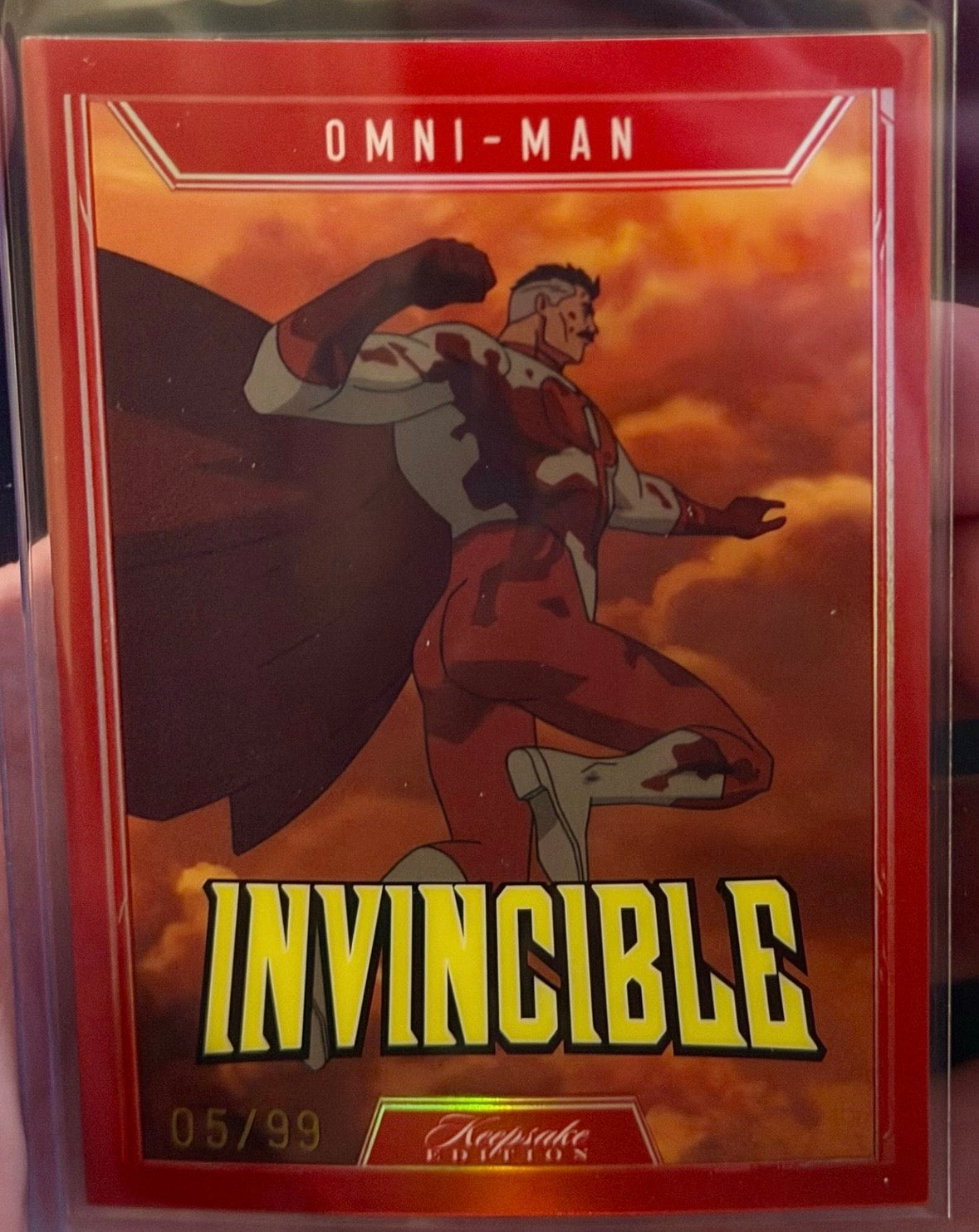 (2026/03/06) Keepsake Invincible Holo Omni-Man 05/99