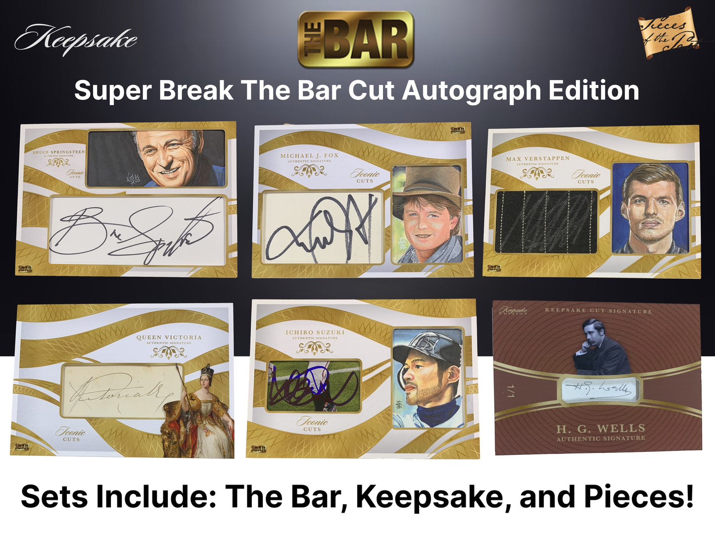 Super Break The Bar 1/1 Cut Autograph 3-Box Case (2026)