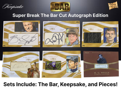Super Break The Bar 1/1 Cut Autograph 3-Box Case (2026)