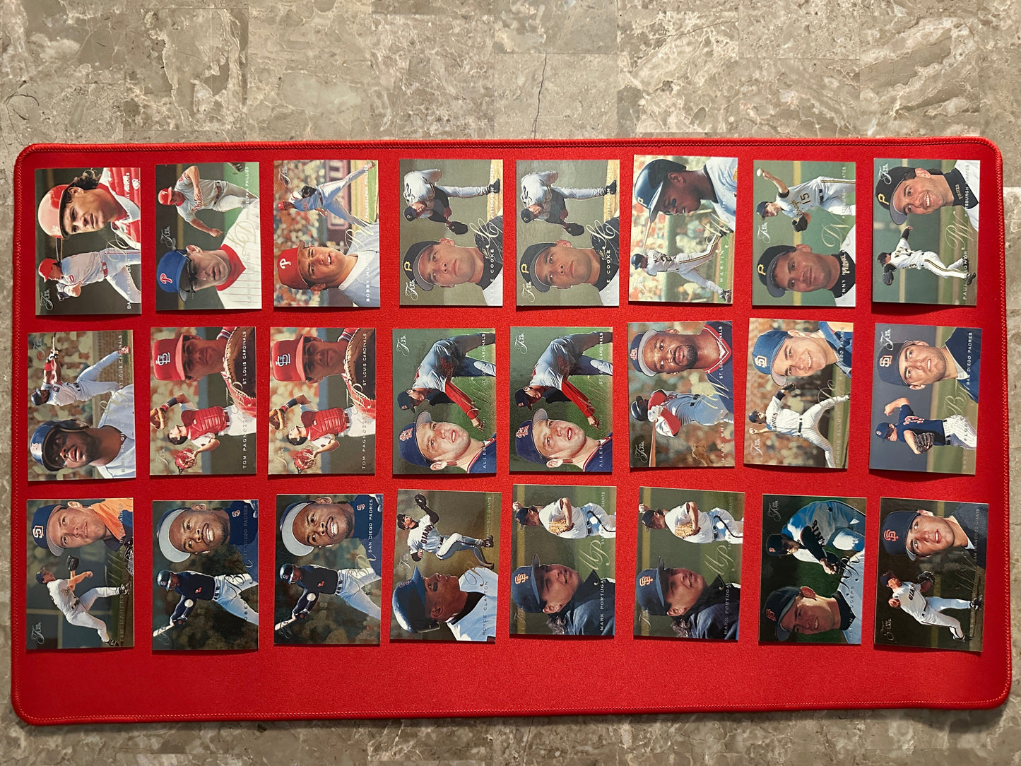 1995 Fleer Flair Lot of 170 - Minimal Duplication