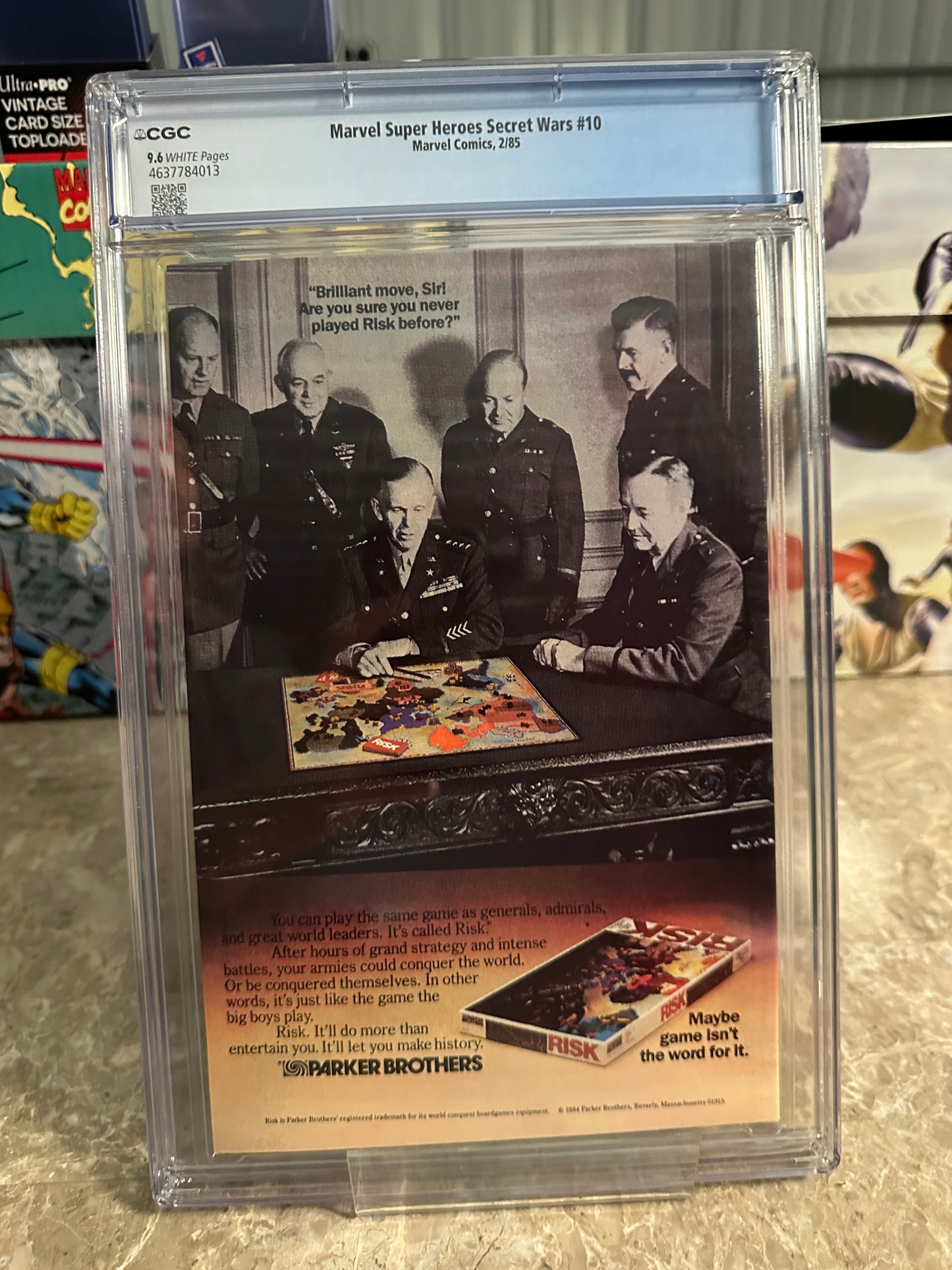 Marvel Super-Heroes: Secret Wars #10 CGC 9.6 WP (1984) - New Case