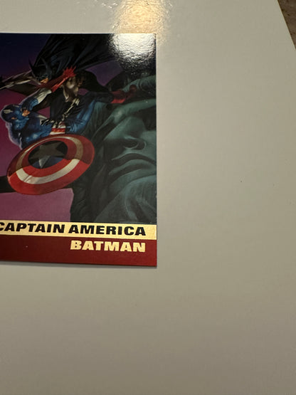 Captain America/Batman #91 (1995 Fleer DC vs. Marvel) - High grade